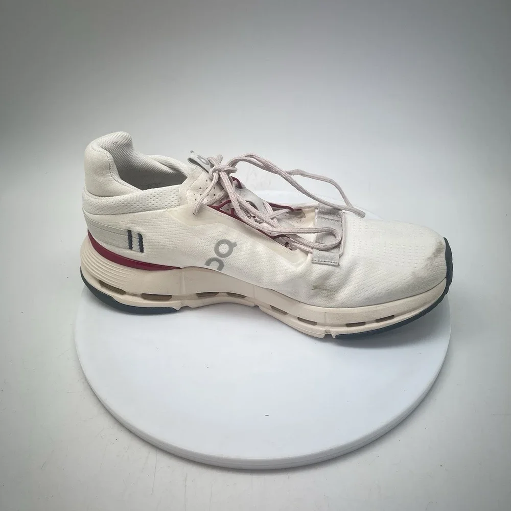 On Cloudnova 2 Sneakers Womens 10 White Running Athletic Shoes Gym 3WE30224038